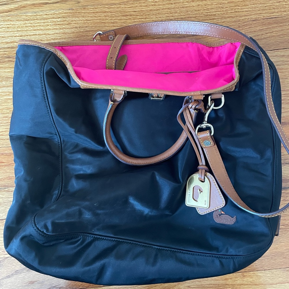 Dooney & Bourke Black Shoulder Bag Large